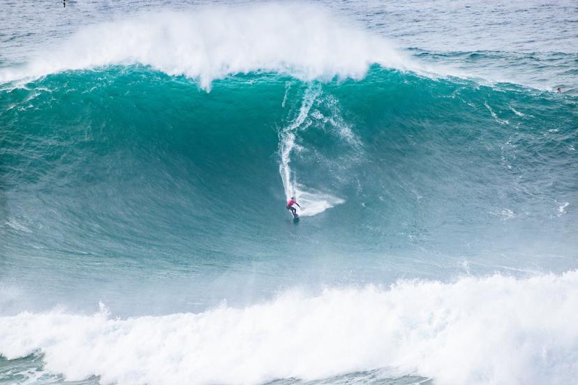 Clément Roseyro à Nazaré